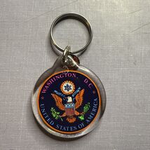 Vintage Washington D.C. United States Of America Keychain Souvenir 1990 - €6,03 EUR