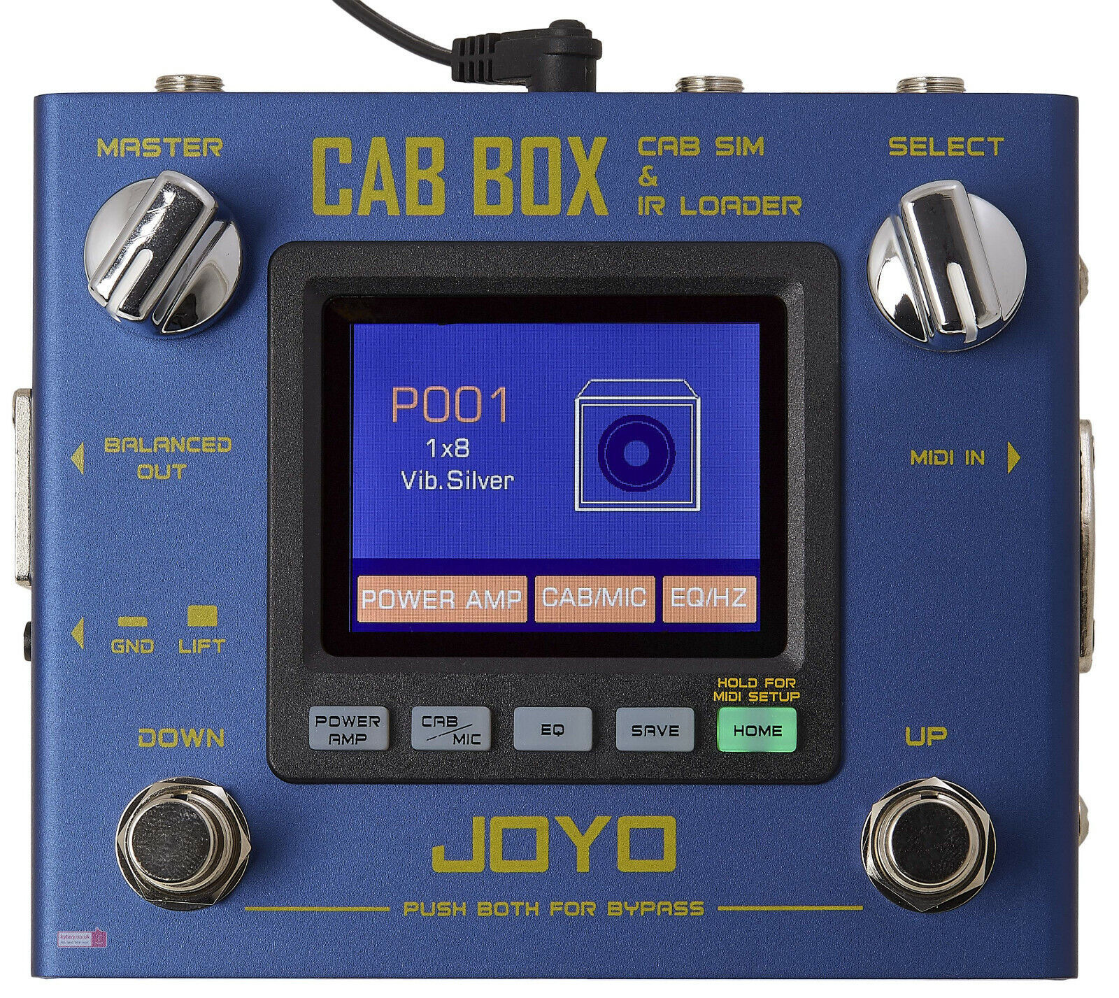 Primary image for JOYO R-08 Cab Box Modelling and IR Cab Loader Guitar/ Bass Effects Pedal New