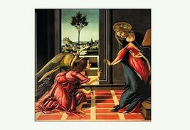 The Annunciation by Sandro Botticelli - Art Print - £17.29 GBP+