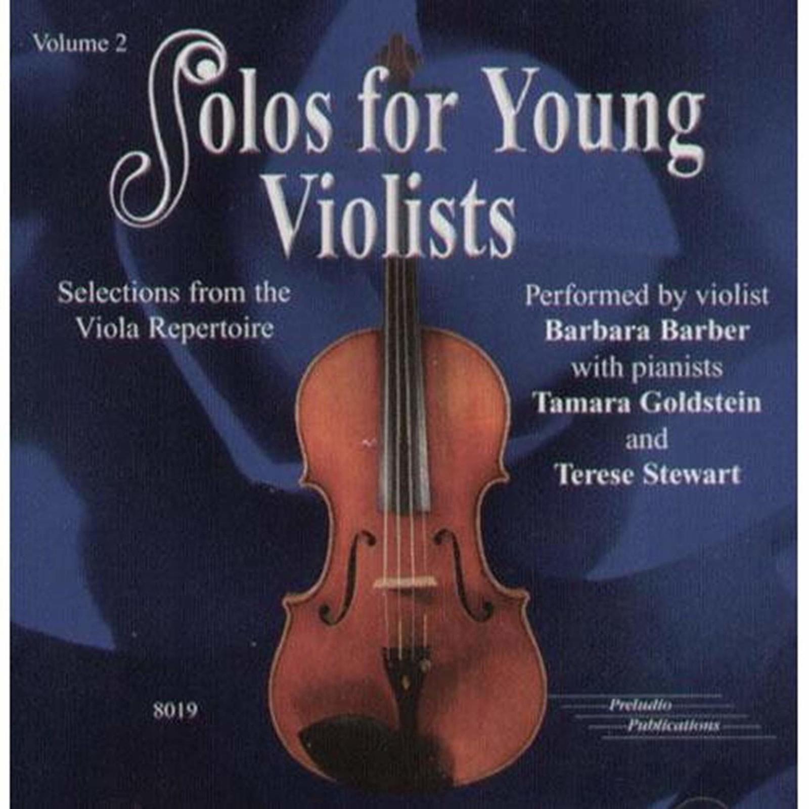 Solos for Young Violists, Vol 2: Selections from the Viola Repertoire [A... - $9.07