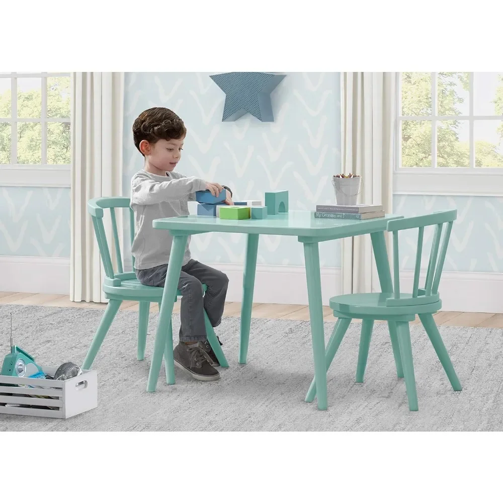 Homeschooling Game Table and Chairs for Children Reading Table and Chair... - $397.51
