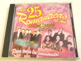 LAS 25 ROMANTICAS DEL ANO (Los Rehenes, Bryndis, Los Grey&#39;s) [2003, Fono... - £15.04 GBP