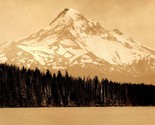 RPPC MT Mount Hood Vista Da Perso Lago Oregon O Unp 1930s Dops Cartolina - £8.97 GBP