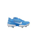 Nike Men Alpha Huarache Elite 3 Low Metal Baseball Cleat Shoes Sky Blue Size 14 - $128.69