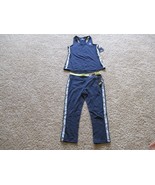 BNWT FILA SPORT Women&#39;s Logo Capri Legging &amp; Side Taping Racerback Tank,... - $658.58 MXN