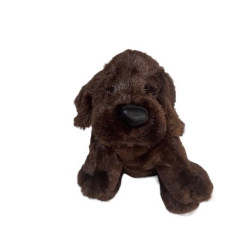Webkinz Ganz 9” Chocolate Lab Brown Dog Puppy Plush Beanie Stuffed Toy No Code - $11.05