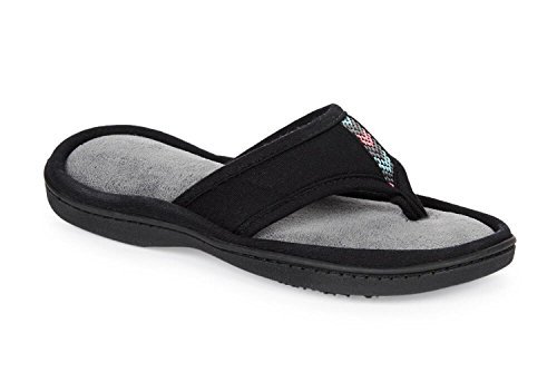 ISOTONER Jersey Luna Women’s Summer Thong Slippers Flip Flop Style with Foam Cus - $44.95
