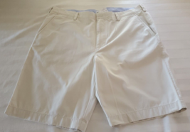 NWT J Crew Beige Cotton Club Shorts Mens Size 38 Flat Front - $14.84