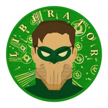 1 Oz Silver Coin 2021 Liberator Skull One Soul Superheroes - Green Lantern - £79.86 GBP