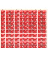 1962 8c Jet over Capitol, Airmail, Sheet of 100 Scott C64 Mint F/VF NH - $376.79 MXN