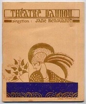 Theatre DAUNOU Program Art Deco 1923 MADAME Paris France - £78.87 GBP