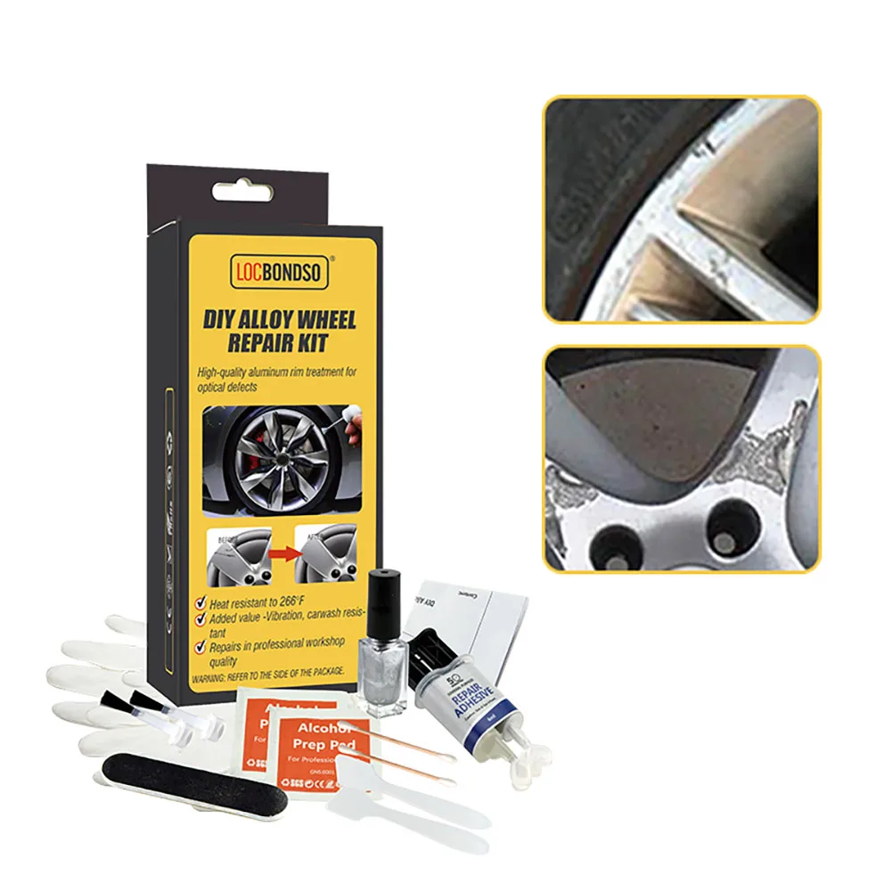 QINGQUE Aluminum Alloy Car Wheel Repair Kit - Permanent Dent and Scratch... - $20.77