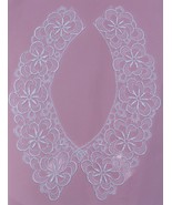 Vintage Lace Collar - Adult&#39;s White Floral Lace Collar (M202.24) - $132.86 MXN