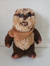 Disney Store Star Wars Wicket Ewok Plush Stuffed Animal Brown Tan - $10.38