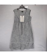 Eddie Bauer Women&#39;s 8 Lace Trim Drawstring Waist Sleeveless Midi Dress C... - $38.03 CAD