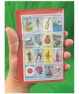 MINI Authentic Mexican Lottery Bingo Chalupa Game: 4 Boards Accordion La... - $13.81