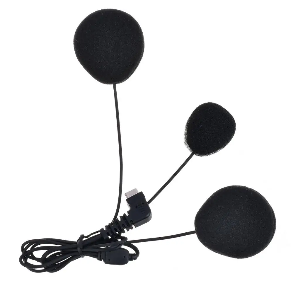 Orts headset with soft microphone stereo earphone only for bt s1 bt s2 bt s3 motorcycle thumb200