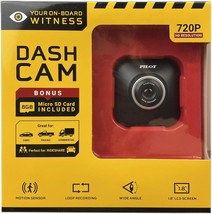 Vehicle Dash cam 720p Camera w 8GB Memory Card Universal Window Mount - £38.72 GBP