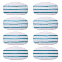 8 Pack Microfibre Steam Mop Pads Compatible With Pursteam Thermapro 10-In-1 - £25.49 GBP