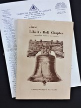 1961 vintage TELEPHONE PIONEERS OF AMERICA HISTORY liberty bell chapter ... - £33.10 GBP