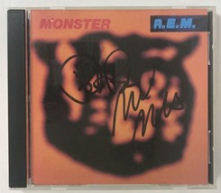 Mike Mills &amp; Peter Buck Signed Autographed &quot;R.E.M.&quot; Monster CD Compact Disc - CO - £63.94 GBP