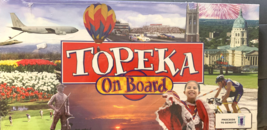 Topeka On Board A Real State Trading Game Kansas Monopoly Brand New Sealed - £27.66 GBP