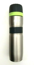 Coleman Stainless Steel 30 Oz Thermos Flask Vacuum Bottle Stainless/Lime/Black - £28.02 GBP