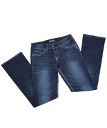 Silver Suki Slim Bootcut Jeans Womens Size 29 Low Rise Blue Dark Wash - £17.11 GBP