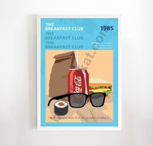 The Breakfast Club (1985) Minimalistic Film Poster - £11.15 GBP+