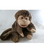 FOLKMANIS Soft Plush Brown 10&quot; Sml Monkey Animal Full Body Hand Puppet #... - $16.26 CAD