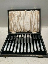 HJ Cooper &amp; Co.  Sheffield 12 pc Fish cutlery set Stainless Steel - £99.16 GBP