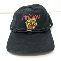 Findlay Rope Hat D20 Dice Embroidered Snapback Hat Cap Black Nerdcore Ga... - $24.70