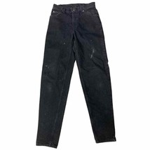 Levi&#39;s Vintage 560 Orange Tab Jeans 30 x 36 Black Made in USA Denim Loose Fit - £47.49 GBP