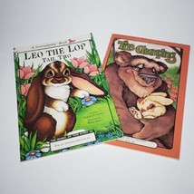 Lot of 2 VTG Stephen Cosgrove Leo the Lop Tail Two and The Grumpling PB - £10.32 GBP