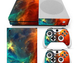 For Xbox One S Cosmic Space Console &amp; 2 Controllers Decal Vinyl Skin Sti... - $13.97