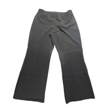 Worthington Pants Womens 16 Short Modern Fit Straight Black High Rise Bootcut - $14.68