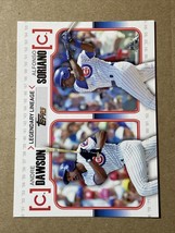 Andre Dawson / Alfonso Soriano 2010 Topps Legendary Lineage Cubs - £1.53 GBP