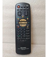 OEM GENUINE - Sharp vcr plus RRMCGO179AJSA -- REMOTE CONTROL  - TESTED - £8.78 GBP