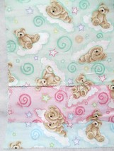 FABRIC SPX Boyd Bears on Clouds 3 Piece Sampler Blue Green Pink Colors $3.50 - £2.75 GBP