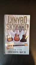 LYNYRD SKYNYRD - VINTAGE ORIGINAL 1998 TOUR BAND CREW ONLY TOUR ITINERARY - $64.00