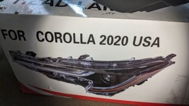 2020 Toyota Corolla SE XLE XSE Headlight Assembly LED Passenger Right Damaged - £101.20 GBP