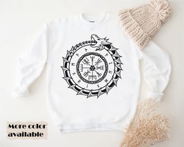 Vegvisir Hoodie Sweatshirt Original Design , Viking hoodie, Norse Mythology Shie - £35.57 GBP