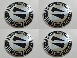 Stilauto 4 - Set of 4 Metal Stickers for Wheel Center Caps Logo Badges R... - $24.90+