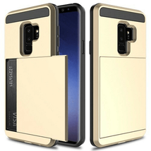 For Samsung S9 Plus Card Holding Case GOLD - £5.40 GBP