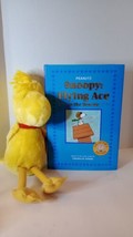Snoopy: Flying Ace to the Rescue Book &amp; Woodstock Plush Set - Kohls Cares - £12.02 GBP