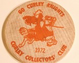 Vintage Wooden Nickel Archbishop Curley High School 1972 - $4.94