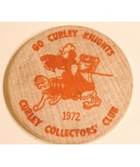 Vintage Wooden Nickel Archbishop Curley High School 1972 - £3.88 GBP