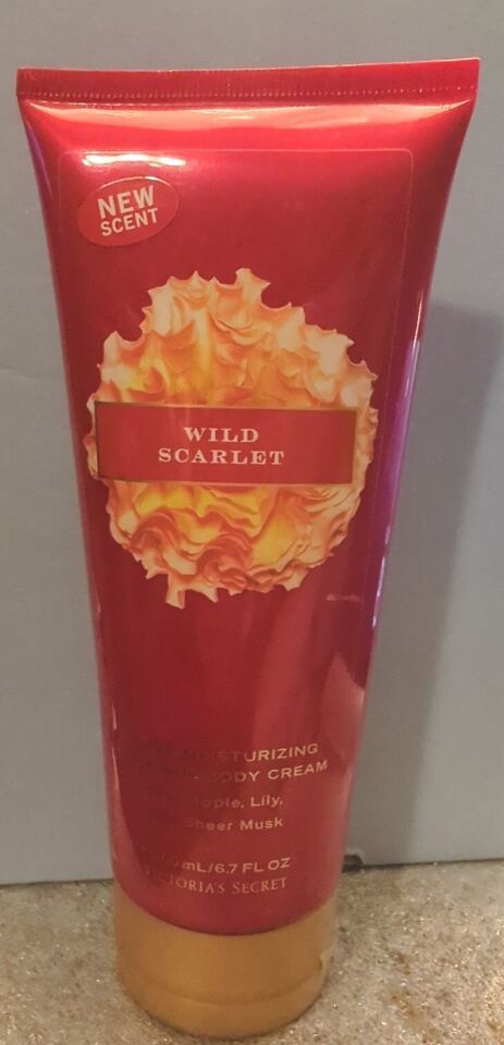 Victoria Secret Wild Scarlet Hand & Body Cream Lotion 6.7oz - £13.57 GBP