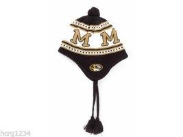 Missouri Tigers 47 Brand NCAA Wampa Knit Tassel Winter Beanie/Hat - £15.12 GBP