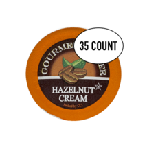 Hazelnut Cream Flavored Coffee, 35 ct Single Serve Cups for Keurig K-cup - £19.97 GBP